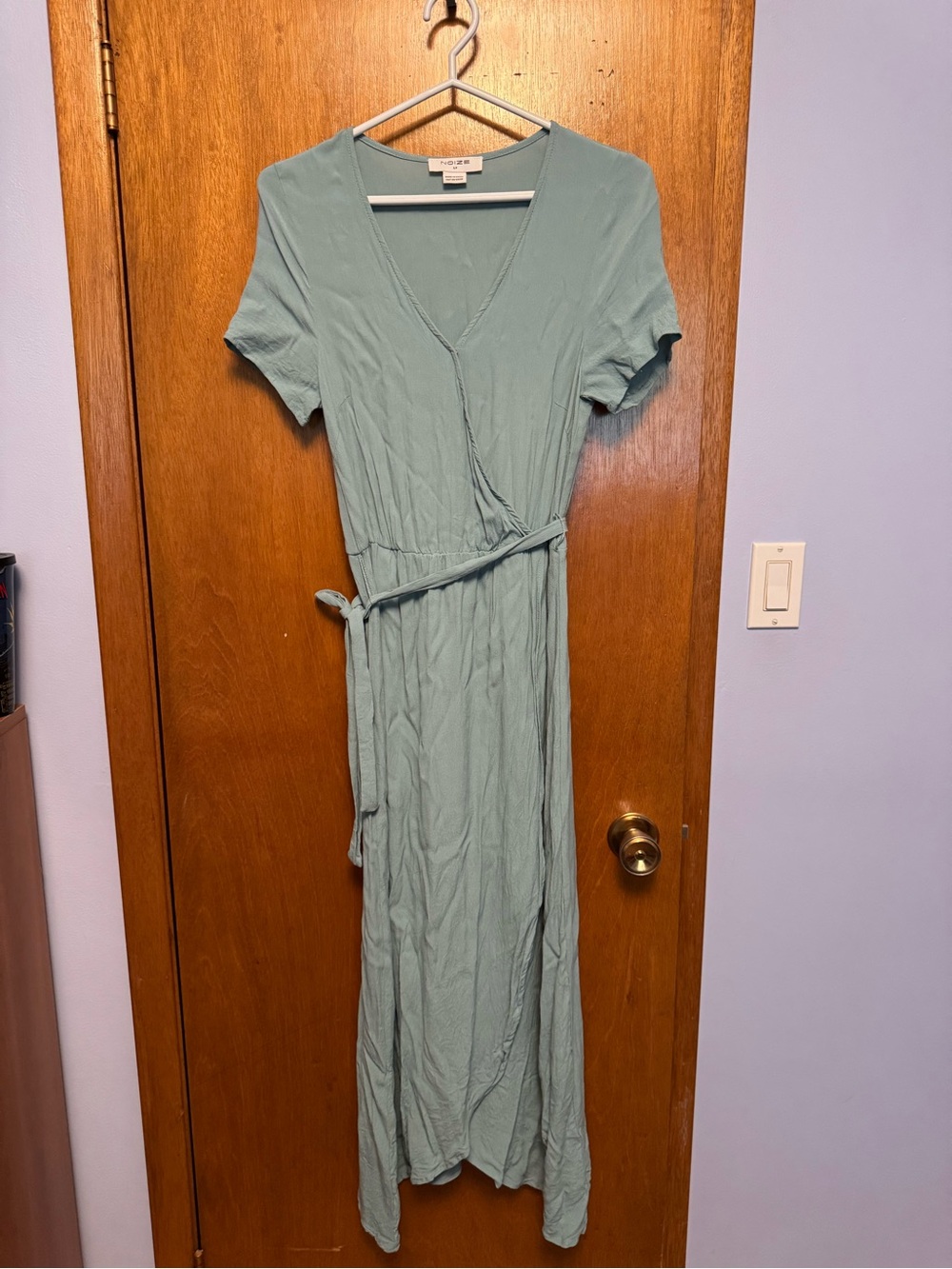 Green Flowy Maxi Dress